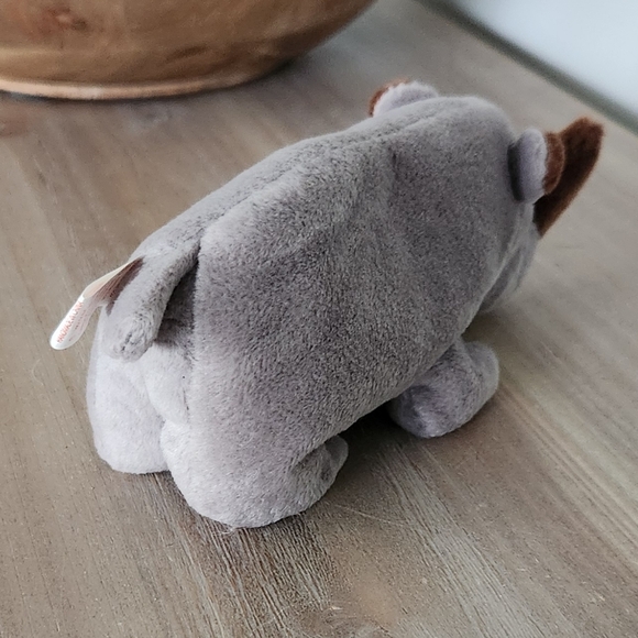 🦏 Ty Beanie Baby “Spike” the Rhino – 1996 Vintage Collectible Plush - Picture 7 of 16